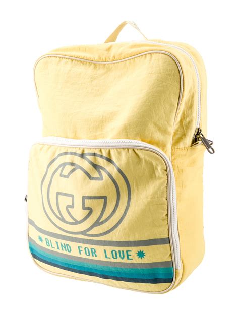 blind for love gucci bag|Gucci blind for love backpack.